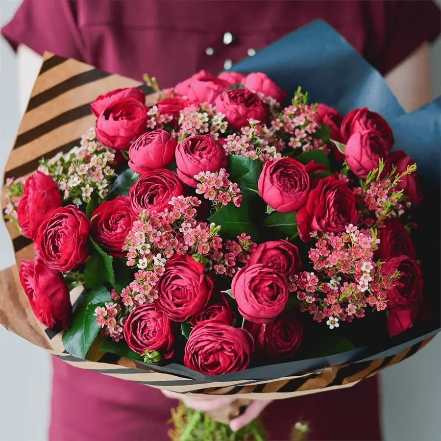 Заказать букет цветов онлайн в цветочной мастерской