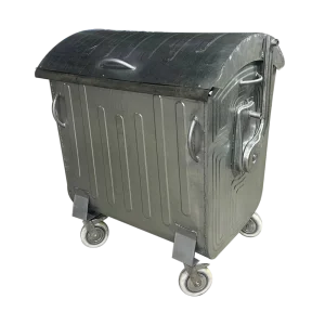 Оцинкованный мусорный контейнер: преимущества и особенности